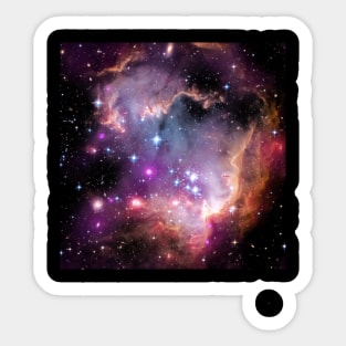 Nebula Star Burst 11 Sticker